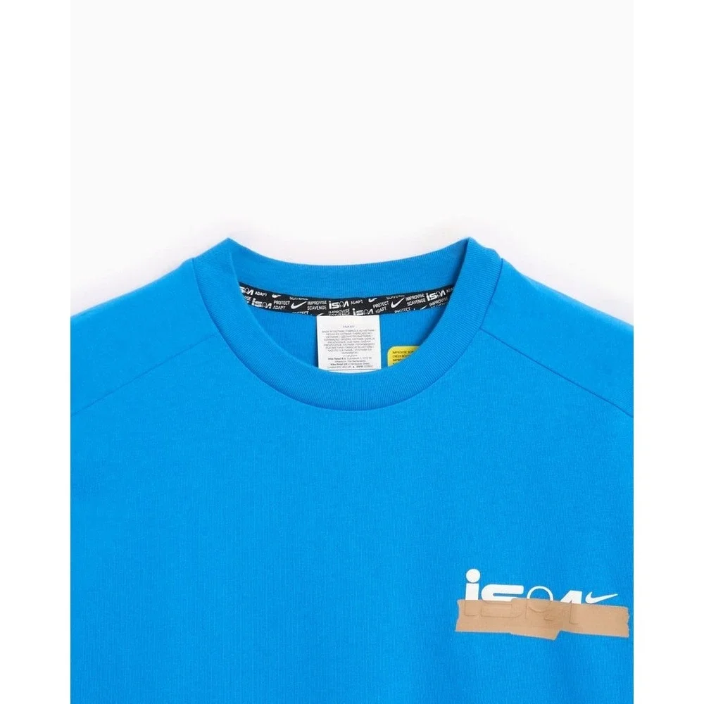 Nike ISPA Tee Photo Blue Men's XS‎ FV4893-435